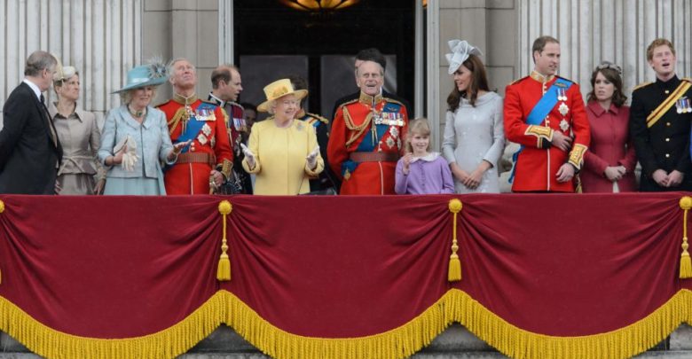 Behold A Splendid British Royalty At The RAF Military Parade Inspection Today