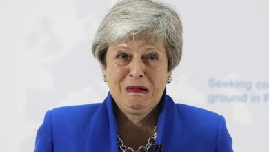 Theresa May Singing Desperate ‘Redemption Song’