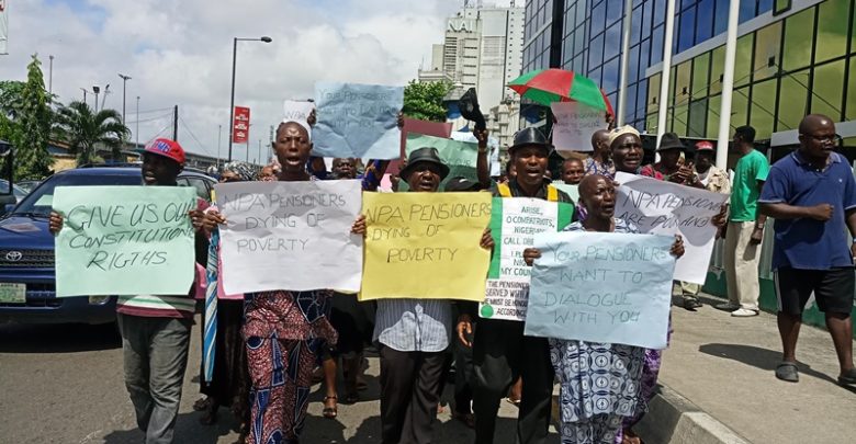 NPA Pensioners Vow To Continue Protest Until 11 Years Non Increment Is Addressed