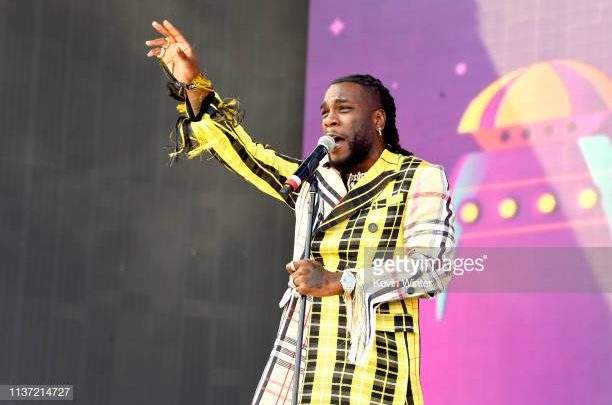 Burna Boy already Celebrating His Grammy Nomination