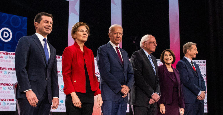 U.S Democrats Hold Final Presidential Debate In Lowa