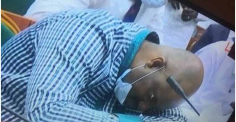 Video Showing How NDDC DG, Pondei Slumped During Reps Interrogation [Watch]