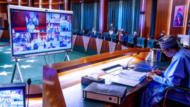 Just In: Buhari Presides Over 11th Virtual FEC