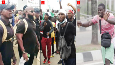 Attacks: Lagos Protesters Hire Bouncers To Ward Off Hoodlum